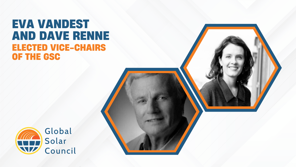 Eva Vandest and Dave Renne elected new Vice-Chairs of the GSC