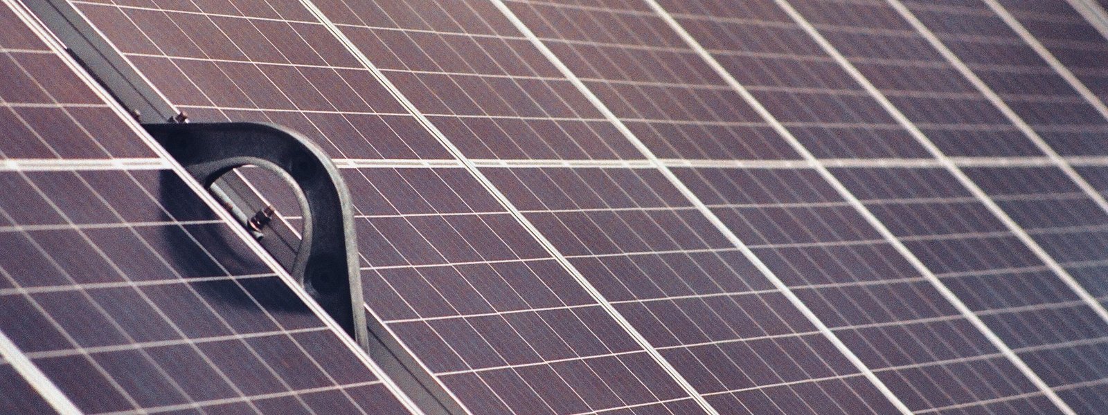 solar panel close up